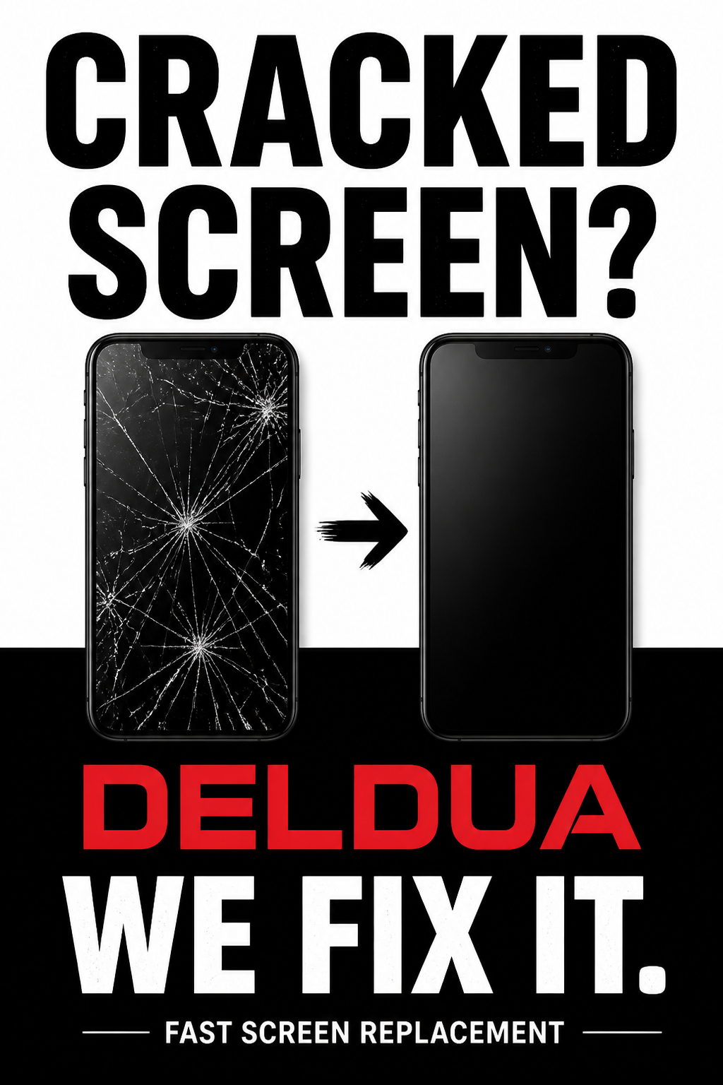 Story: Cracked screen